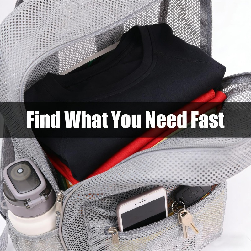 Breathable Mesh Backpack Light - đánh giá và giá Outdoor Sport Backpack