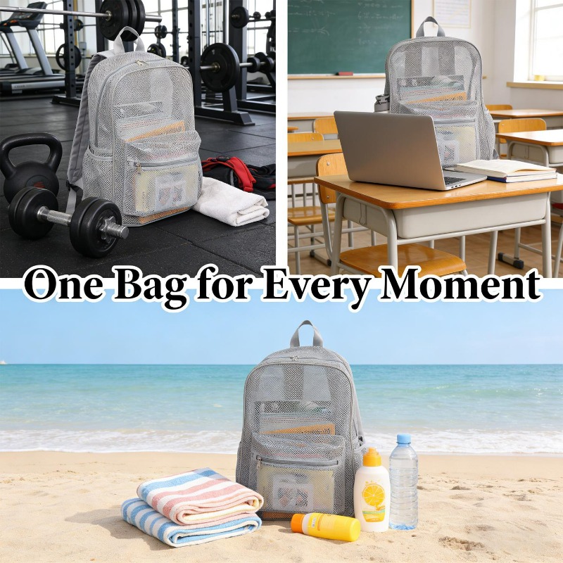 Breathable Mesh Backpack Light - đánh giá và giá Outdoor Sport Backpack