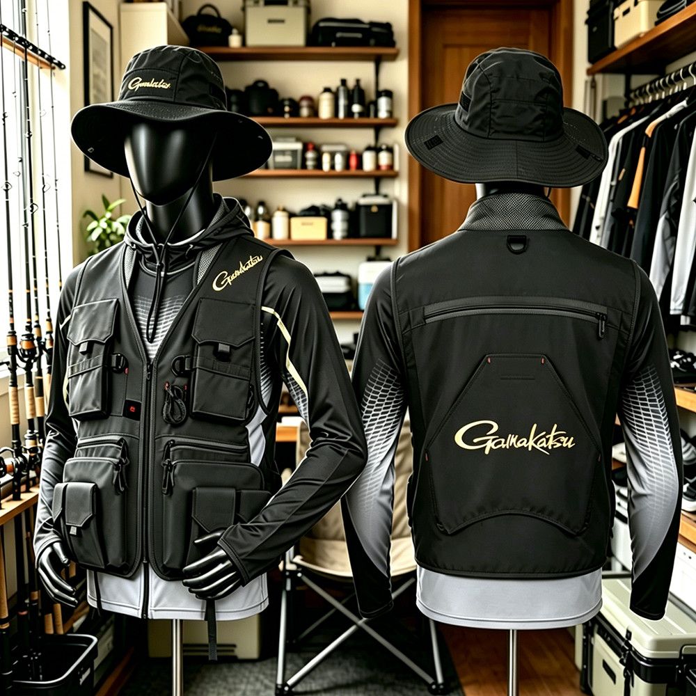 Gamakatsu Men Multi-Pocket Fis - đánh giá và giá Outdoor Sport Jacket