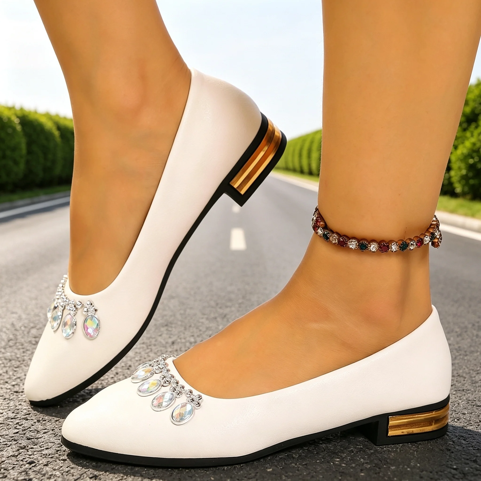 Women Flats Pointed Toe Ballet - đánh giá và giá Outdoor Sports Shoes