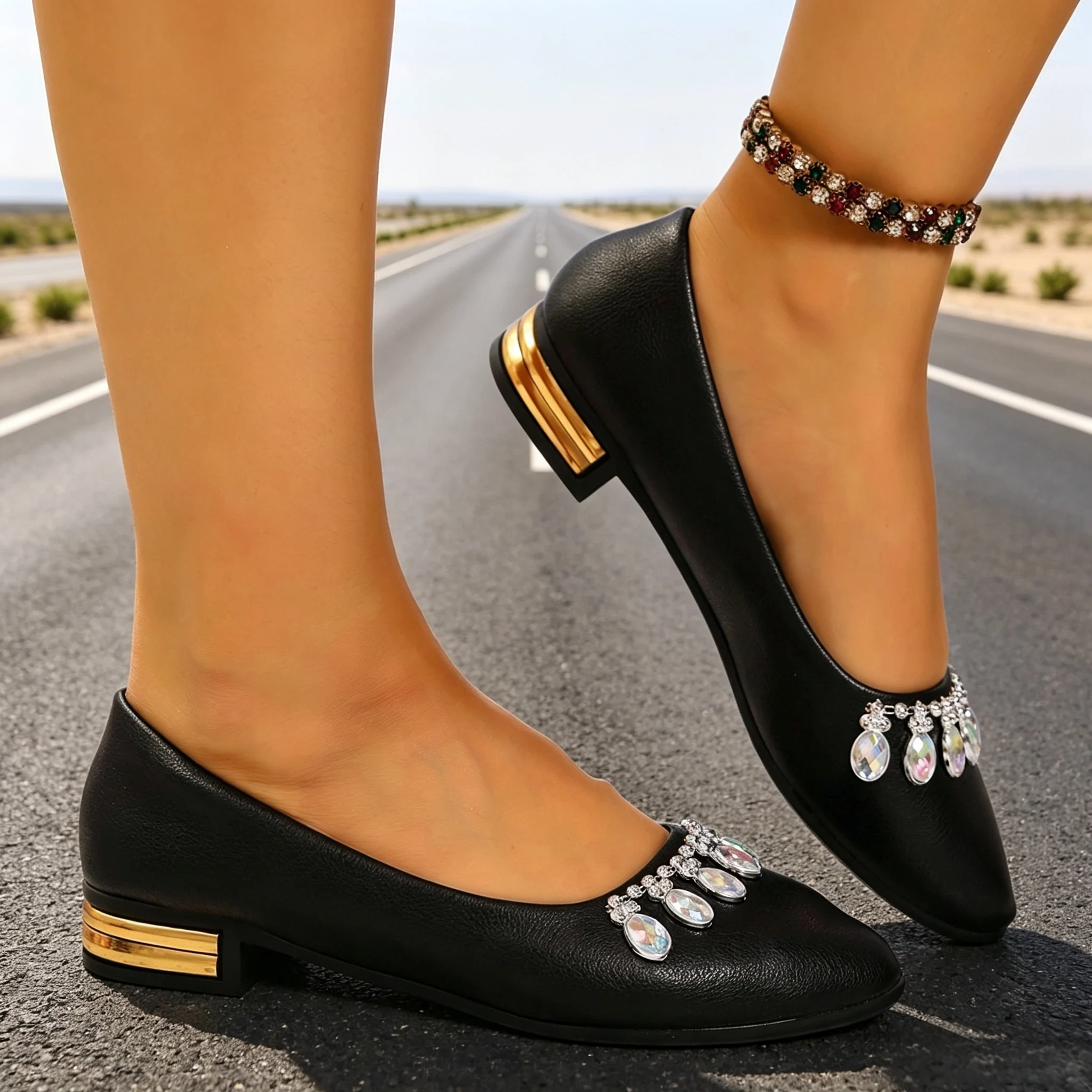 Women Flats Pointed Toe Ballet - đánh giá và giá Outdoor Sports Shoes