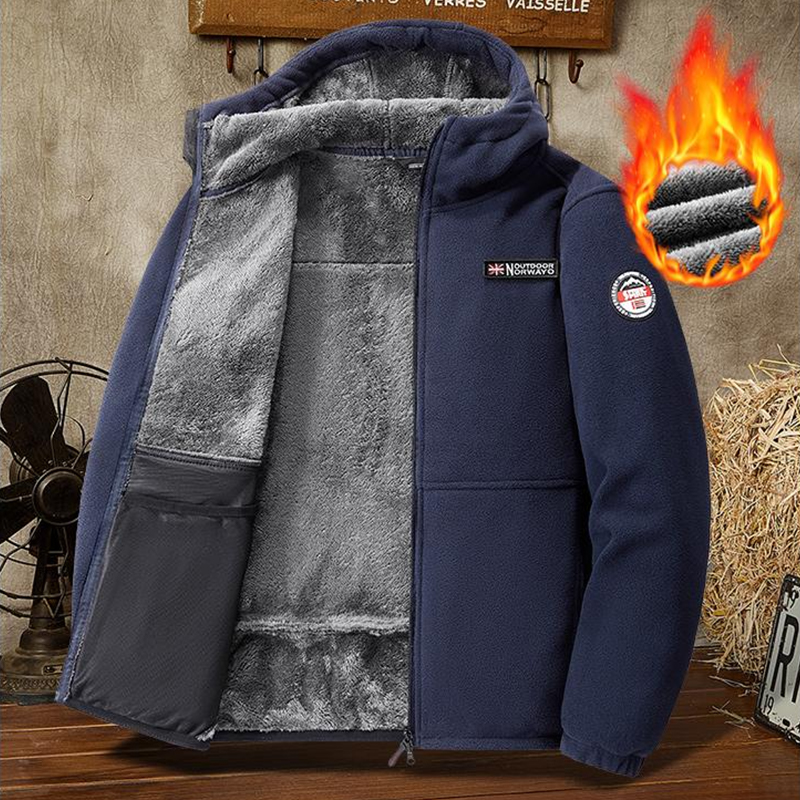 New Men's Winter Thermal Fleec - đánh giá và giá Outdoor Sport Jacket