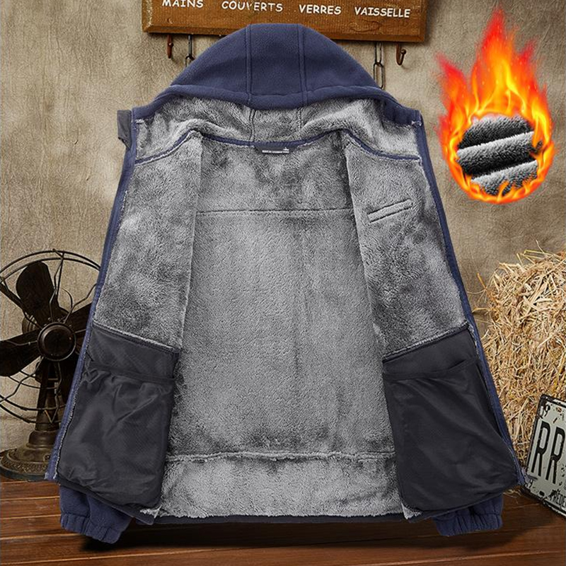 New Men's Winter Thermal Fleec - đánh giá và giá Outdoor Sport Jacket