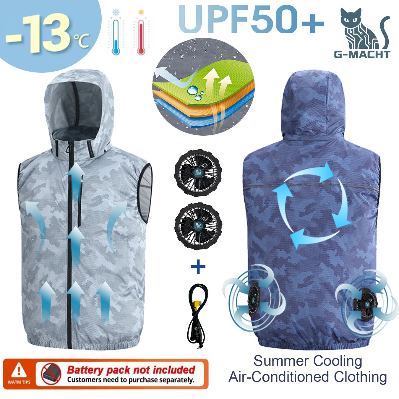 Summer Sport 12V/5V Fan Air Co - đánh giá và giá Outdoor Sport Jacket